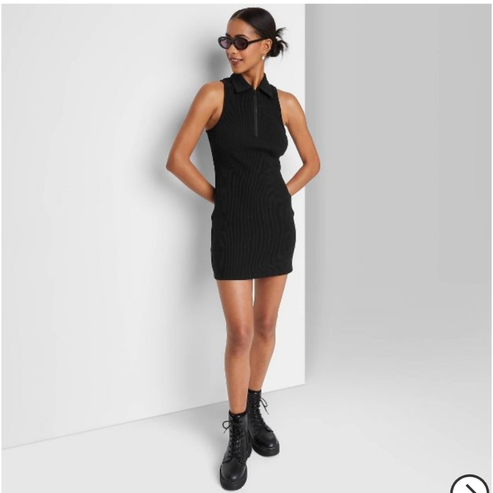 Wild Fable Zip-front dress